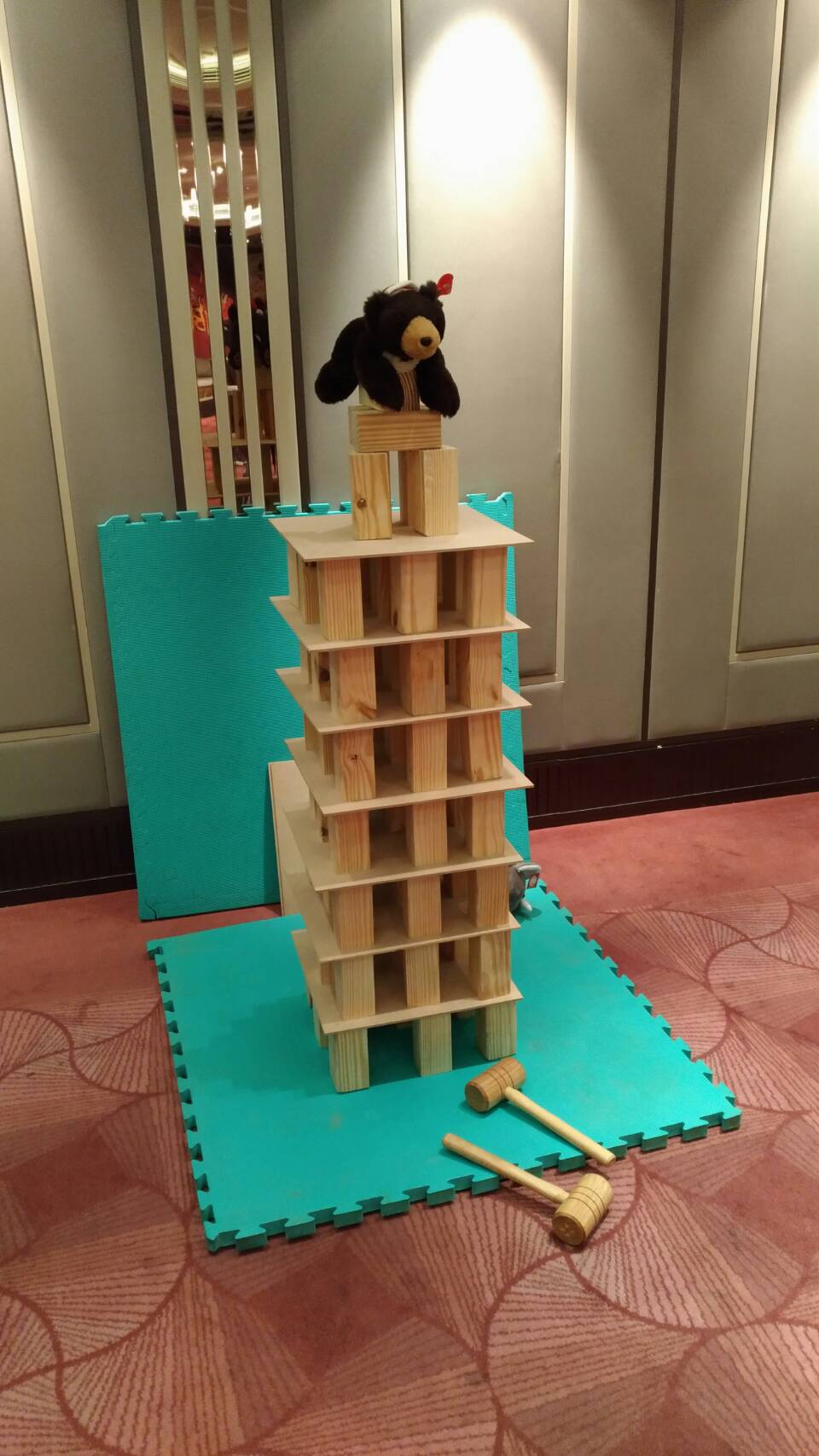 商品介绍 免插电 > 趣味小叠叠乐[活动出租] / 趣味叠叠乐道具租用